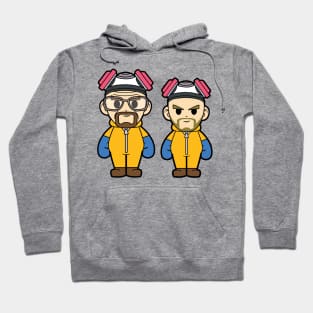 Walter White and Jesse Pinkman Chibi Hoodie